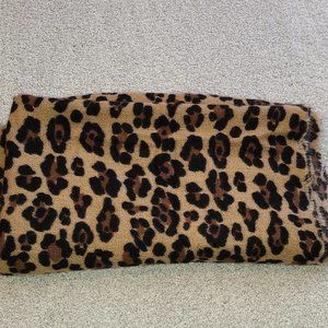 Zara leopard scarf
